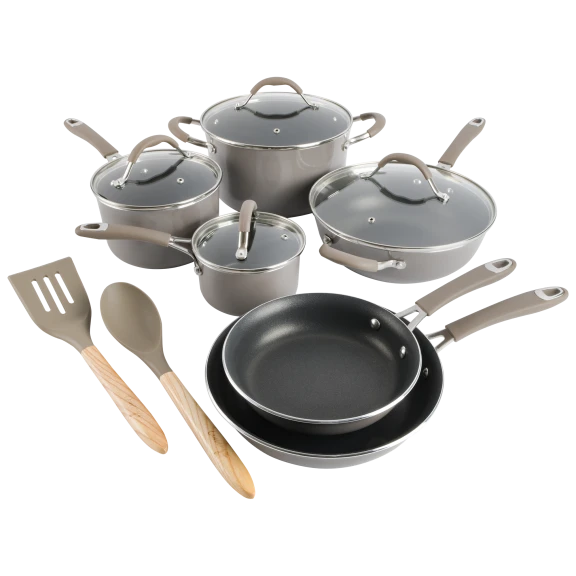 Cravings by Chrissy Teigen 12-Piece Nonstick Aluminum Cookware Set