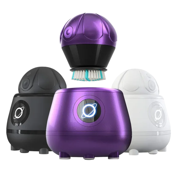 TAO Clean Orbital Facial Brush System with UV Sanitizer