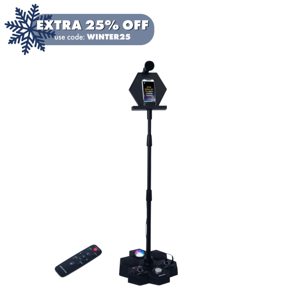 Singsation Performer Deluxe All-in-One Karaoke System with 2 Microphones