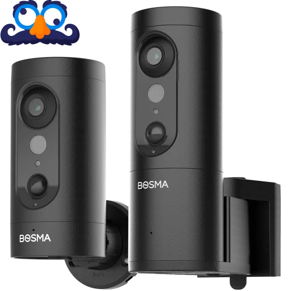 Bosma Ex or Ex Pro 2K WiFi Indoor/Outdoor Security Camera