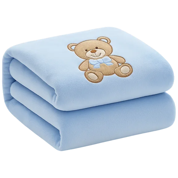 Luxury Home Baby Soft Knit Throw Blanket