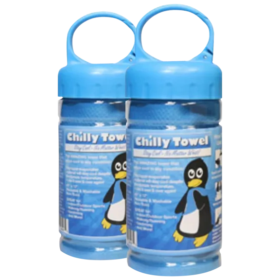 2-Pack: Ciana Chilly Cooling Towels 12" x 40"