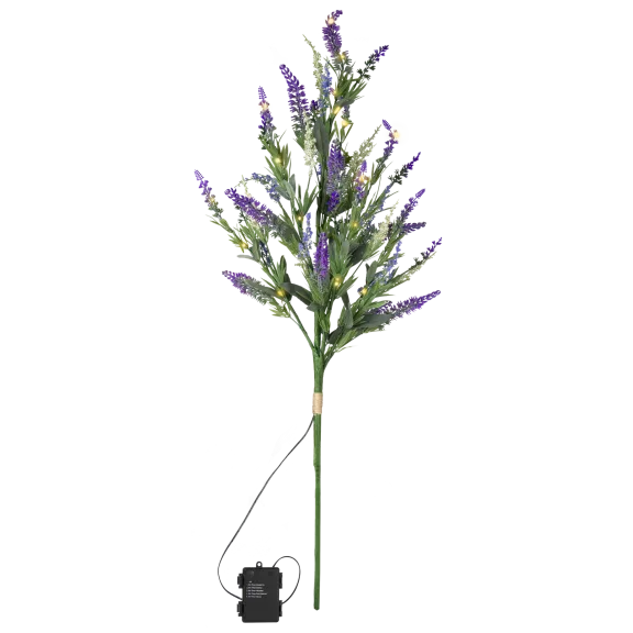 Evergreen Estates Pre-Lit Lavender Spring Twig