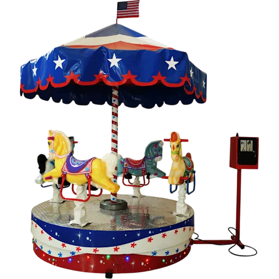 The Backyard Amusement Park Carousel