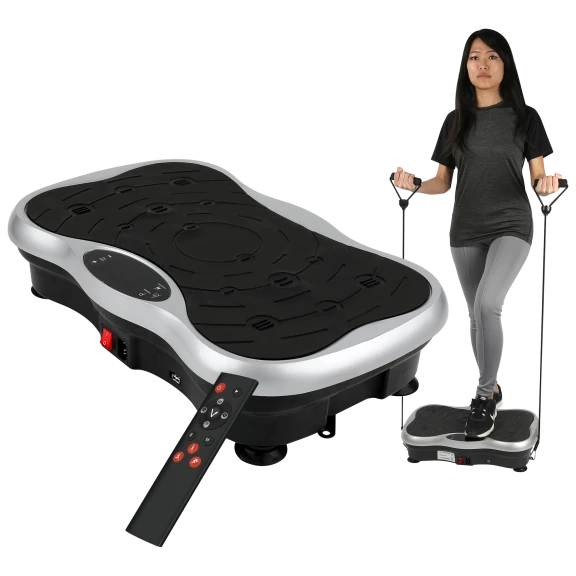 Vivaspa Whole Body Vibration Machine w/Bluetooth Speaker & Resistance Bands