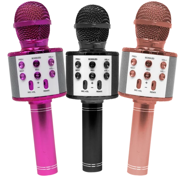 Tech Theory Karaoke LED Microphone with Wireless Speaker