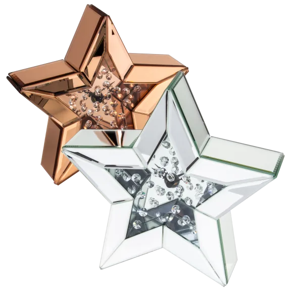 JM By Julien Macdonald Star Tabletop Clock