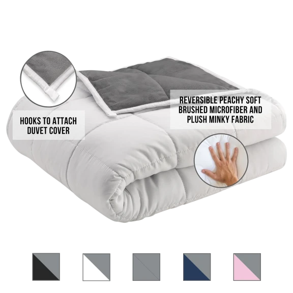 Ella Jayne Home 12 Pound Reversible Weighted Blanket
