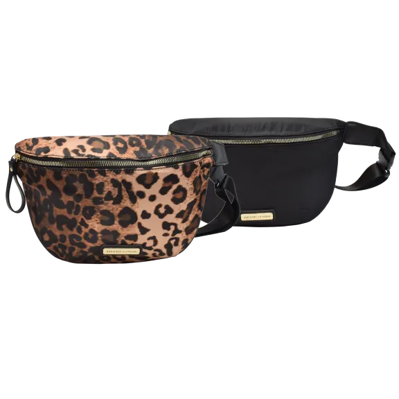 Adrienne Vittadini Nylon Crossover Belt Bag