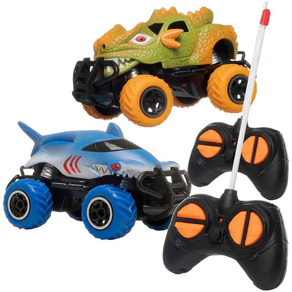 Toy Chef Set of 2 1/43 Scale RC Cars