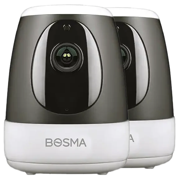 2-Pack: Bosma XC 1080p WiFi Indoor Security Camera