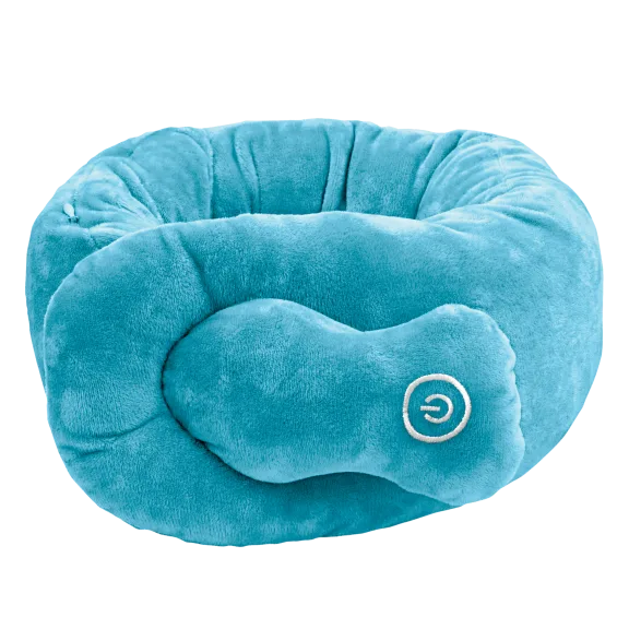 Sharper Image Vibrating Neck Massaging Travel Pillow