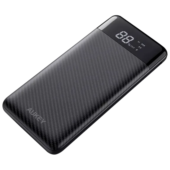 Aukey 10000mAh Power Bank with Screen Display