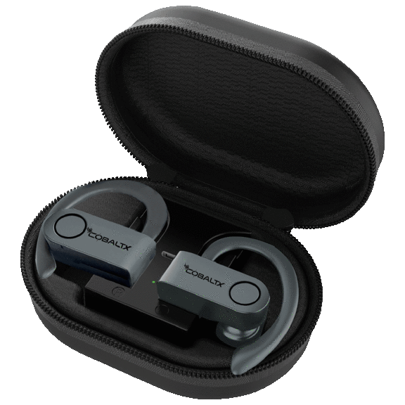 Cobaltx Limitless True Wireless Active Headset with Portable Charging Case