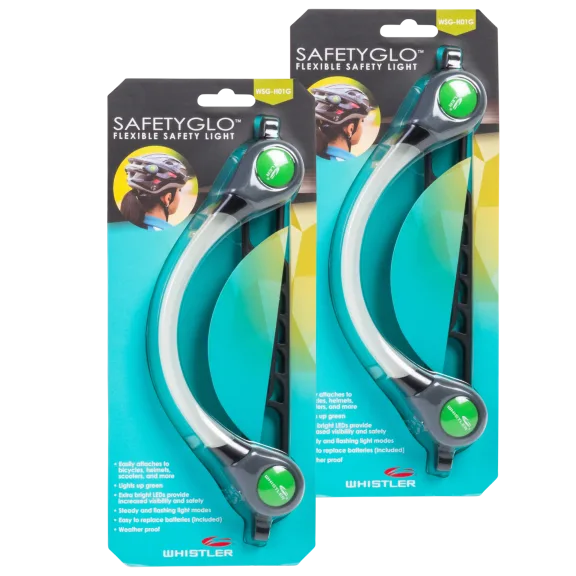 2-Pack: Whistler Helmet Safety Light