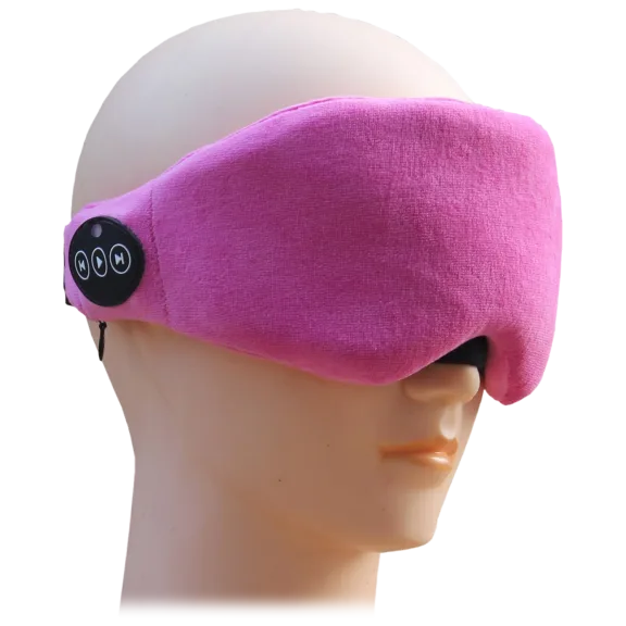 Gabba Goods Wireless Eye Mask with Built-in Bluetooth Headset