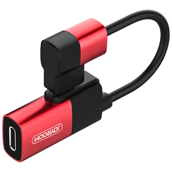 Geek Supply Joyroom 2-in-1 Dual Headphone & Charger Adapter