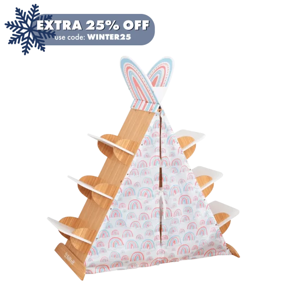 KidKraft Book Nook Tent with Shelves