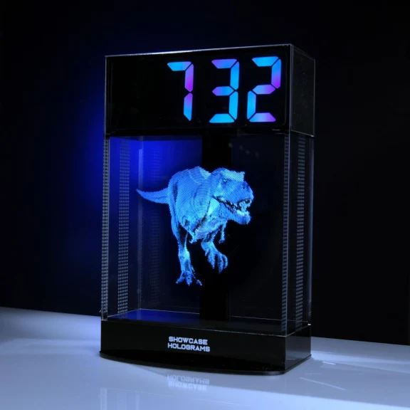 The Holographic Digital Clock
