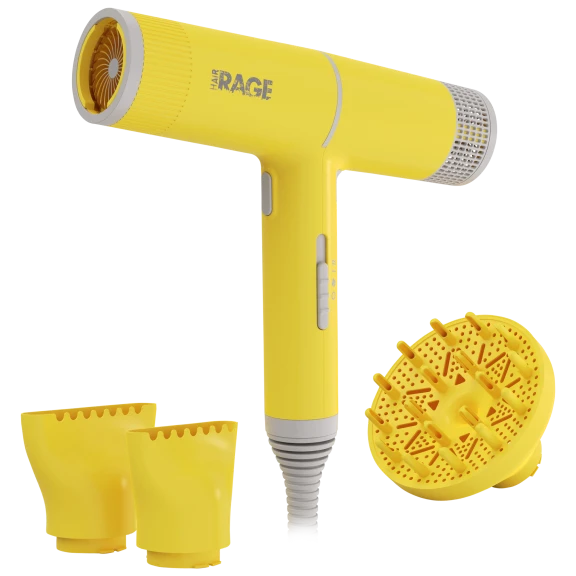 Hair Rage ChicAir Hair Dryer with Ionic Technology and 3 Nozzles