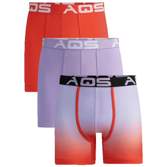 3-Pack: AQS Ombre Boxer/Trunk
