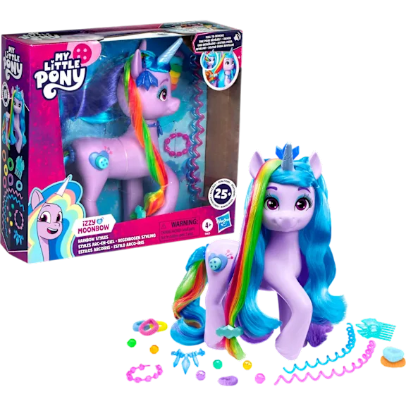 My Little Pony Tell Your Tale Rainbow Styles Izzy Moonbow Unicorn Toys