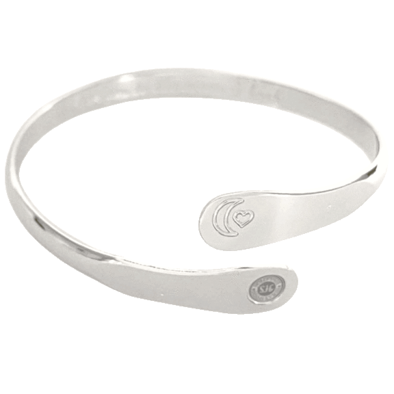 Hollywood Sensation Engraved "I love you to the moon & back" Bracelet