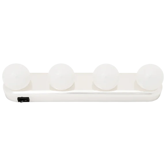 Zoe Ayla Vanity Makeup Lamp with 4-Bulbs