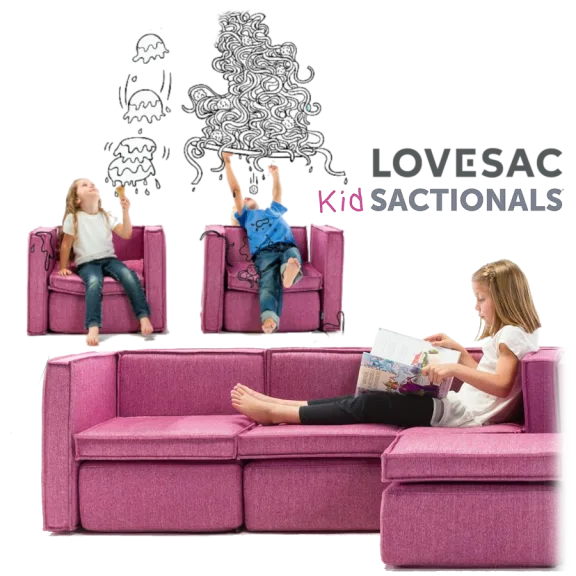 Lovesac Sactionals for Kids & Pets