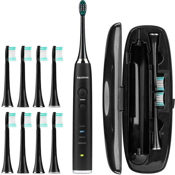 AquaSonic Black Series Ultra Whitening Toothbrush