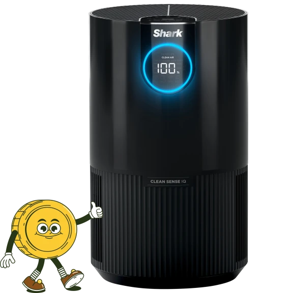 Shark CleanSense IQ HEPA Air Purifier Certified Renewed