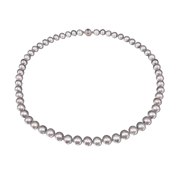 Pacific Pearls Bua Bay 7-8mm Classic Pearl Necklace