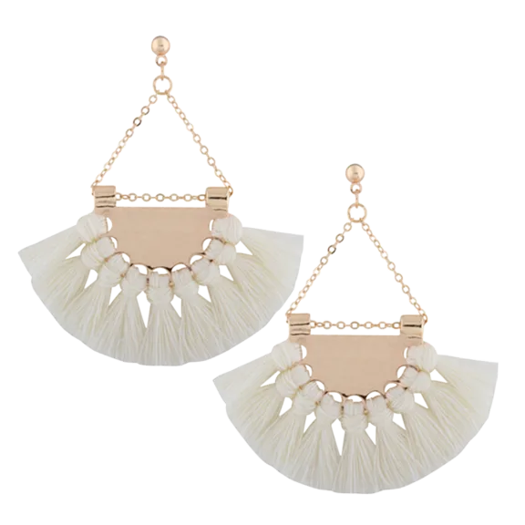 Hollywood Sensation Tassel Earrings
