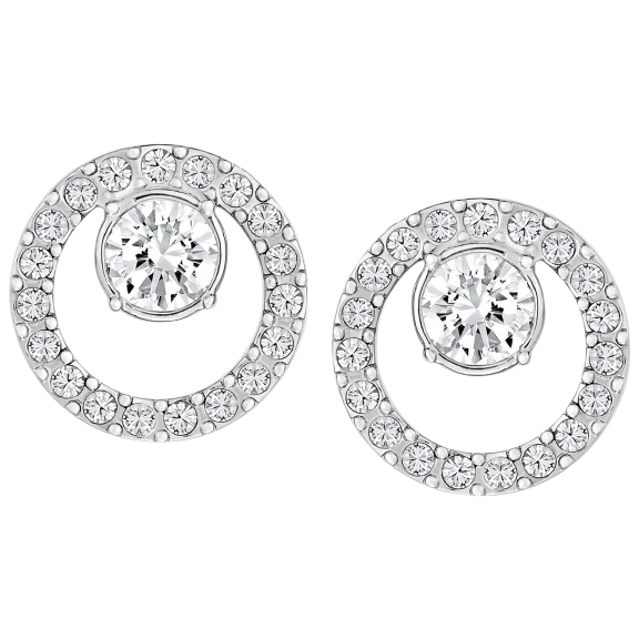 Swarovski Creativity Circle Small Pierced Earrings