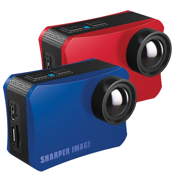 Sharper Image 4K Wireless Action Camera with Accessories