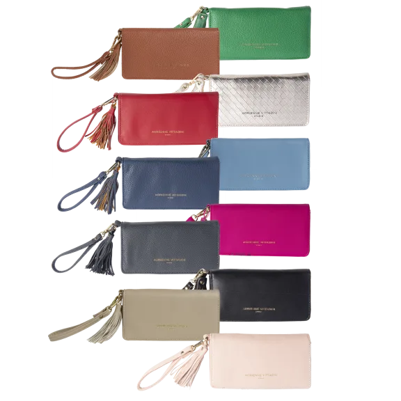 Adrienne Vittadini Charging Wallet with Tassel