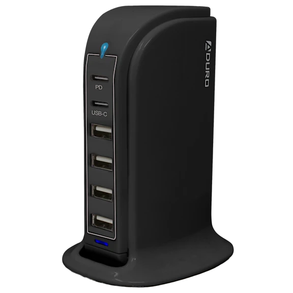 Aduro PowerUp PD Power Tower Multi-Port Charging Station