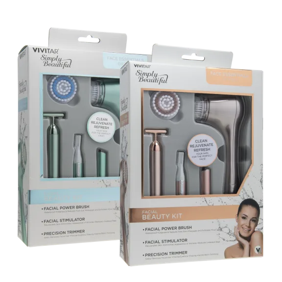Vivitar Simply Beautiful 3-Piece Facial Kit