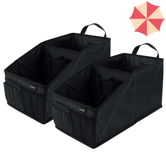 2-Pack: Sunferno Foldable Car Seat Organizer