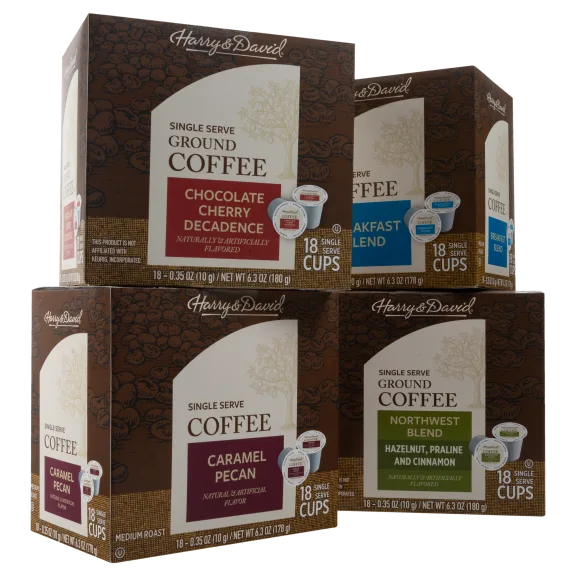 72-Pack: Harry & David Individual Coffee Cups