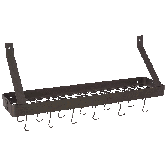 Cuisinart Wall-Mounted Bookshelf Cookware Hanging Rack
