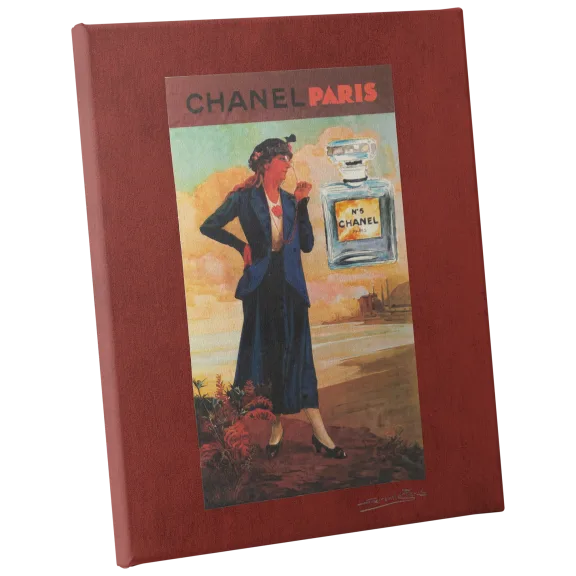 Fairchild Paris Vintage Chanel Lady Canvas - 16" x 20"