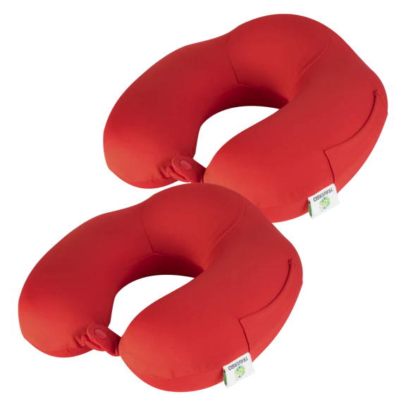 2-Pack: TraverGo Travel Neck Pillows