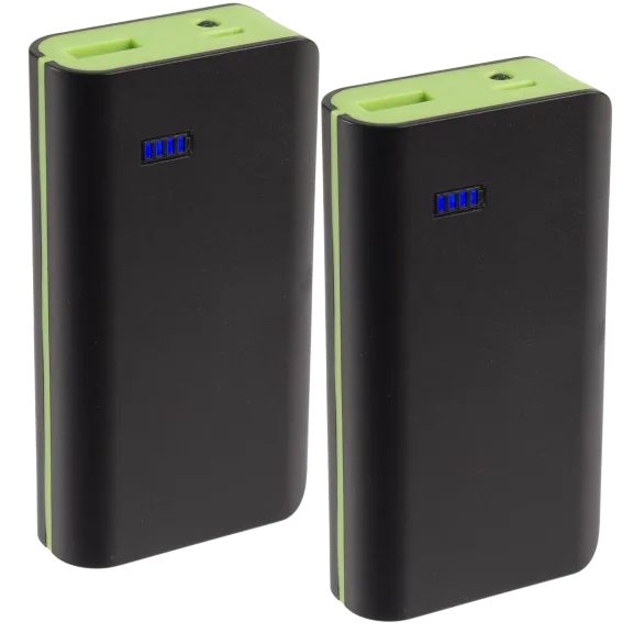 2-Pack: Neo Style 6000 mAh Portable Power Banks