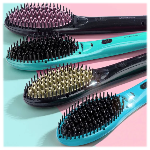 STYLIT Ionic Straightening Brush by Koko Keratin