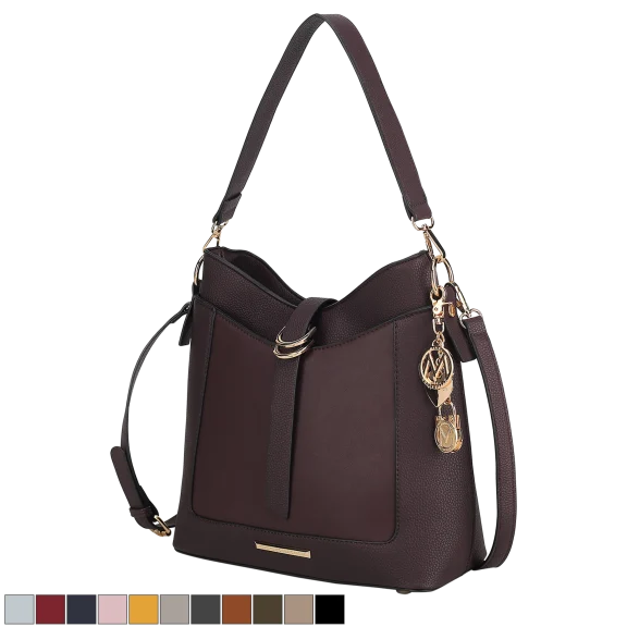 MKF Collection Geneva Vegan Leather Women’s Shoulder Bag