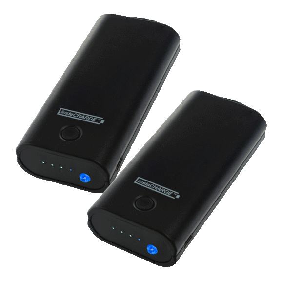 2-Pack of InstaCharge 4000mAh Power Banks