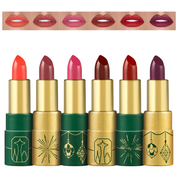 Cargo Cosmetics 6-Piece Travel Gel Lip Color Kit