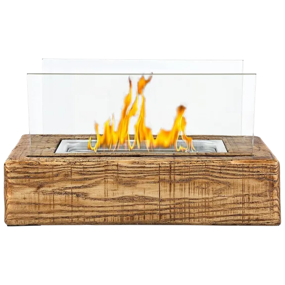Home Zone Living Concrete Portable Table-Top Fire Bowl
