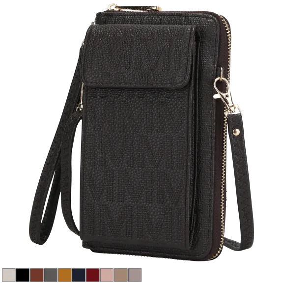 MKF Collection Caddy Phone Wallet Crossbody Bag by Mia K.